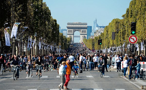 “يوم بلا سيارات” في باريس بنسخته السابعة
