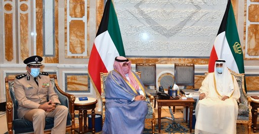 صاحب السمو يستقبل ثامر العلي وفيصل النواف بمناسبة تعيينه وكيلاً لـ”الداخلية”