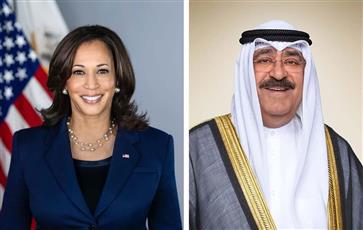 سمو ولي العهد يتلقى اتصالا هاتفيا من نائبة الرئيس الأمريكي