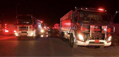 تعرض امرأة لإصابات خطرة بعد سقوطها من الدور الثاني في حريق عمارة بمنطقة المهبولة