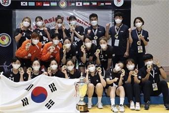 سيدات كوريا يحرزن كأس آسيا لكرة اليد الـ18 في الأردن