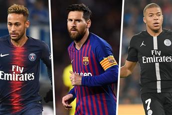 ميسي أفسد علاقة الثنائي نيمار ومبابي