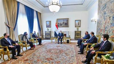السيسي لمستشار بايدن: لن نقبل المساس بمصالحنا المائية