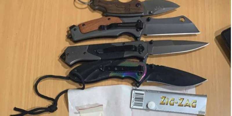 «أمن حولي» حال… دون هرب مواطن بـ «سكاكين وكميكال»