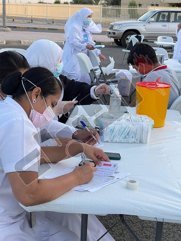 حملة التطعيم الميدانية الشاملة في الصليبية.. والانتهاء من مسح 7 مناطق بالتطعيمات