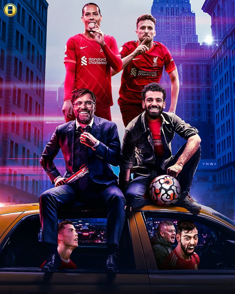 ليفربول يحتل مدينة مانشستر ويفوز بالديربي بخماسية تاريخية وتألق كبير لمحمد صلاح