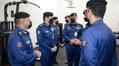 الفريق المكراد افتتح مركز الاستقلال للإطفاء بمنطقة غرب عبدالله المبارك