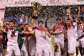 أولمبي الأردن يفوز بكأس بطولة غرب آسيا على حساب السعودية