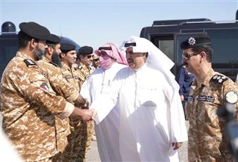 جولة تفقدية لوزيري الدفاع والداخلية لعدد من المواقع العسكرية في المنطقة الشمالية