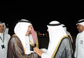 سمو ولي العهد يغادر المملكة العربية السعودية بعد حضوره قمة مبادرة الشرق الأوسط الأخضر بمدينة الرياض