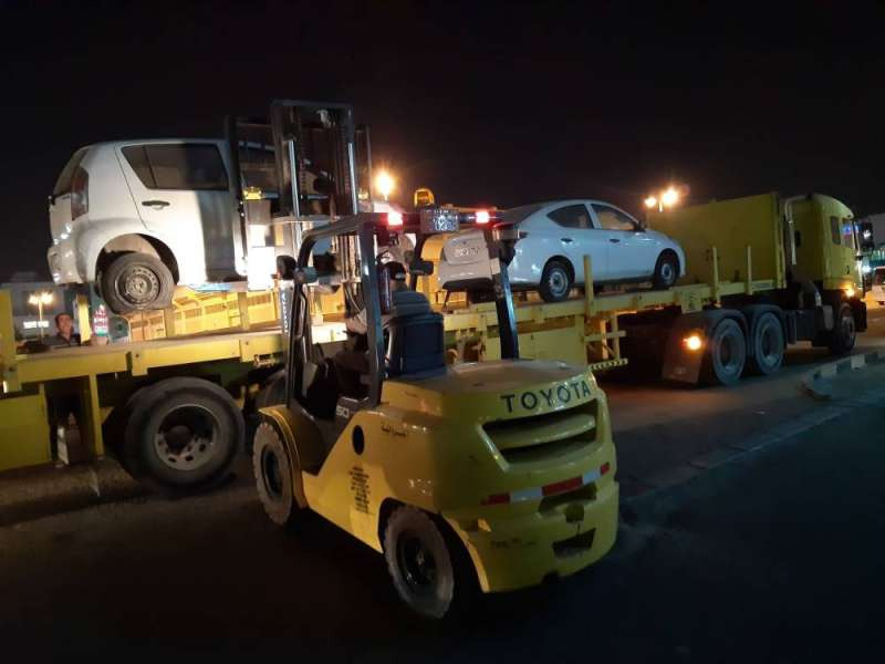 4 جولات ميدانية لبلدية #الفروانية تسفر عن رفع 59 سيارة ومعدة ثقيلة مهملة