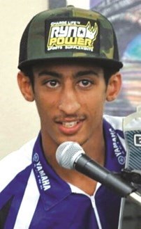 المتسابق راشد الدواس يحرز المركز الثاني في بطولة العالم للدراجات المائية