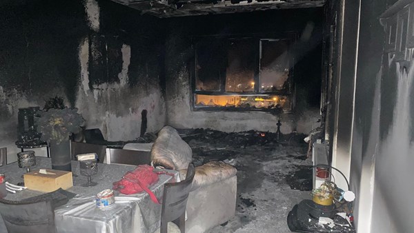 إخلاء عمارة بالسالمية بعد اندلاع حريق شقة بالدور السابع
