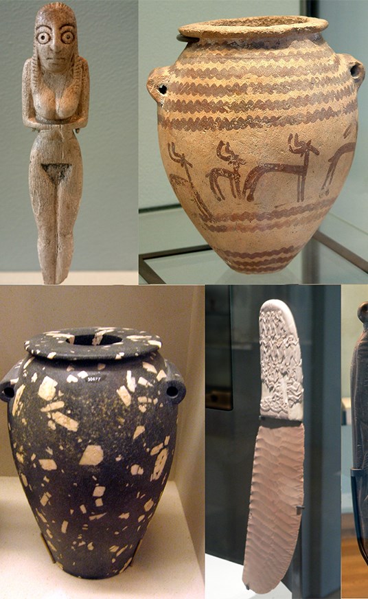 اكتشاف أواني فخارية عليها كتابات باللغة المصرية القديمة جنوب القاهرة