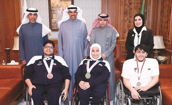 فليطح يشيد بإنجاز «شباب المعاقين» في البارالمبية