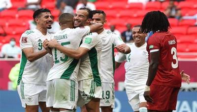 الجزائر تفوز على السودان برباعية في منافسات بطولة كأس العرب