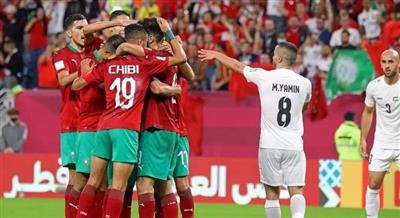 منتخب المغرب يتغلب على فلسطين برباعية