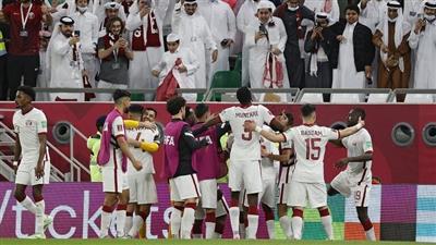 كأس العرب.. قطر تتأهل إلى ربع النهائي بعد فوز مثير في الدقيقة الأخيرة أمام عمان