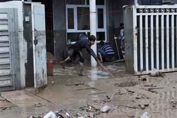 خسائر فادحة بسبب فيضانات مدمرة في أربيل