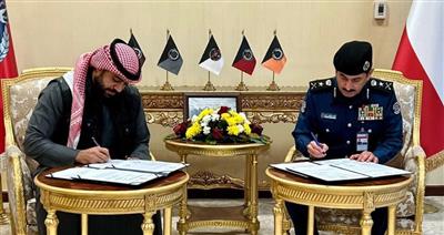 قوة الإطفاء العام وقعت عقد تأمين آليات الإطفاء
