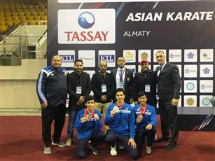 منتخب الكاراتيه يضيف ثلاث ميداليات جديدة في البطولة الآسيوية بكازاخستان