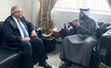 محمد عبيد الراجحي بحث مع سفيري مصر وتركيا التعاون الثنائي
