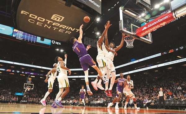 «صنز» يضيف «جاز» لقائمة ضحاياه في الـ« NBA »