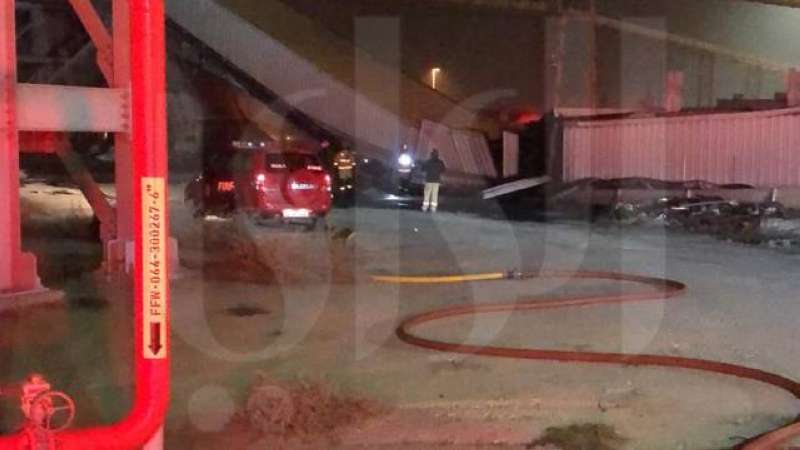 «البترول الوطنية»: إيقاف عمليات تصدير الفحم موقتا بعد حريق مصفاة الشعيبة