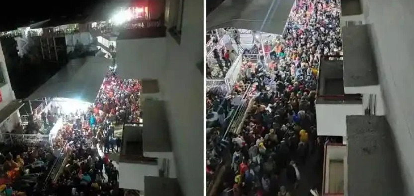 بالفيديو: تدافع على ضريح ديني بالهند يودي بحياة 12شخصًا