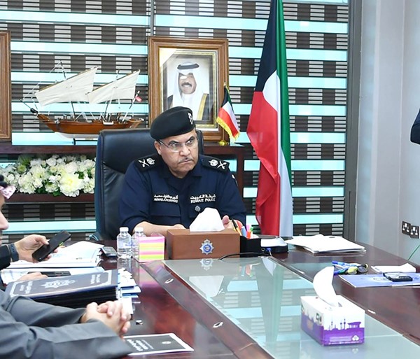 البرجس شارك في الاجتماع الاستثنائي لوكلاء وزارات الداخلية الخليجيين عبر تقنية الاتصال المرئي