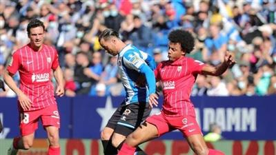 إشبيلية يبتعد عن ريال مدريد بتعادل مع إسبانيول