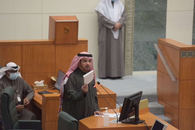 حمدان العازمي : رسالة لجنة الميزانيات حول ميزانية التسليح التي لم يتم إرسالها للمجلس حتى الآن واضحة