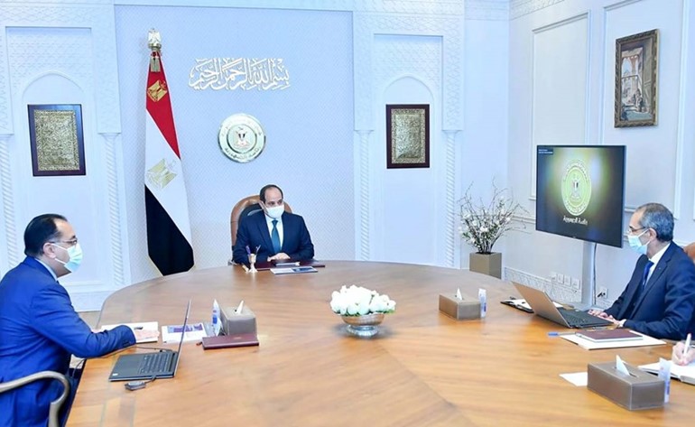 السيسي يوجّه بتعزيز استخدام أحدث التقنيات في البنية المعلوماتية الرقمية