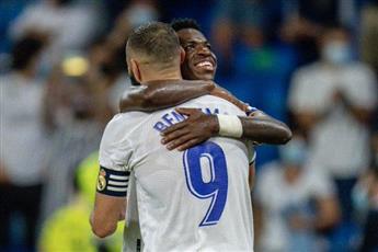 ثنائية «بنزيما وفينيسيوس» تقود الريال لإسقاط مايوركا وتعزيز الصدارة #ريال_مدريد_مايوركا
