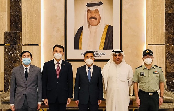 السفير الصيني الجديد وصل الكويت