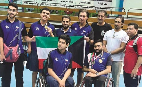 3 ميداليات لـ«طاولة المعاقين» في الأردن