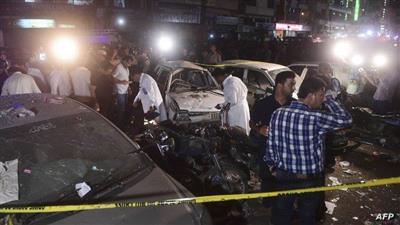 باكستان.. قتيل و12 جريحا على الأقل في هجوم بقنبلة بكراتشي