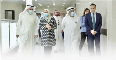 وزير الصحة يفتتح فرع جديد للمجلس الطبي العام في الفنيطيس