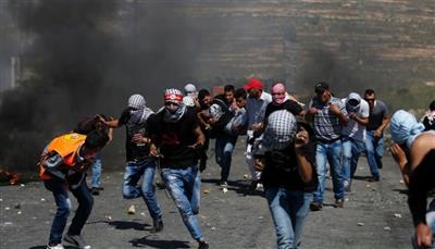 إصابة 4 فلسطينيين برصاص إسرائيلي خلال مواجهات بالضفة