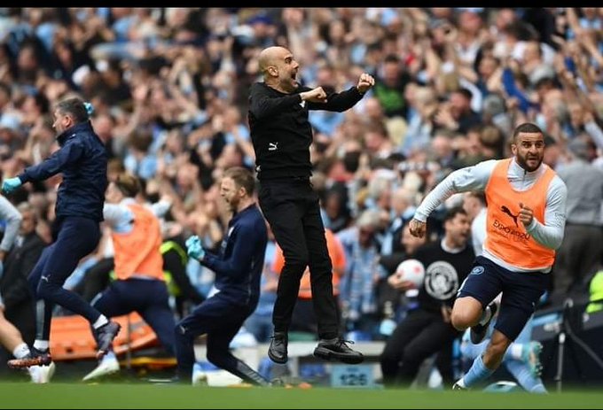 عاجل.. بعد تنافس شديد مع ليفربول مانشستر سيتي بطلا للدوري الإنجليزي