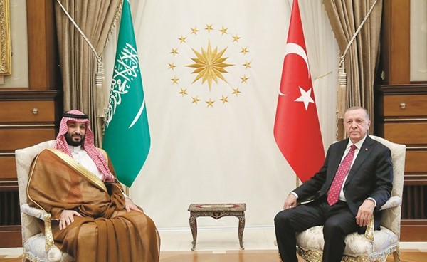 أردوغان ومحمد بن سلمان يبحثان العلاقات الثنائية والمستجدات الإقليمية
