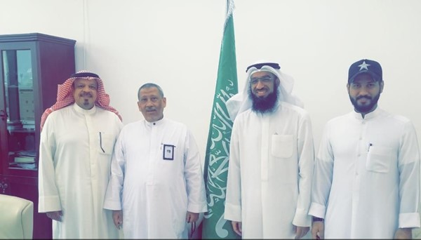 رئيس وفد “الأوقاف” اجتمع مع مدير مشروع المسار الإلكتروني لحجاج الخارج