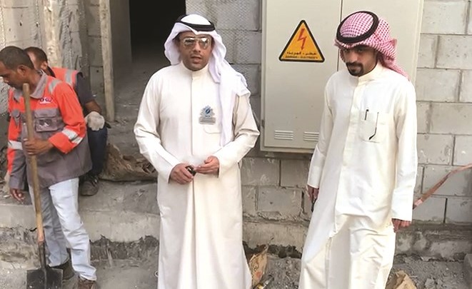 «ضبطية الكهرباء» ترصد سرقة تيار في إحدى قسائم «الخاص»