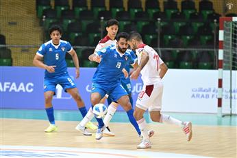 «أزرق الصالات» يخسر من المغرب في أولى مبارياته بكأس العرب