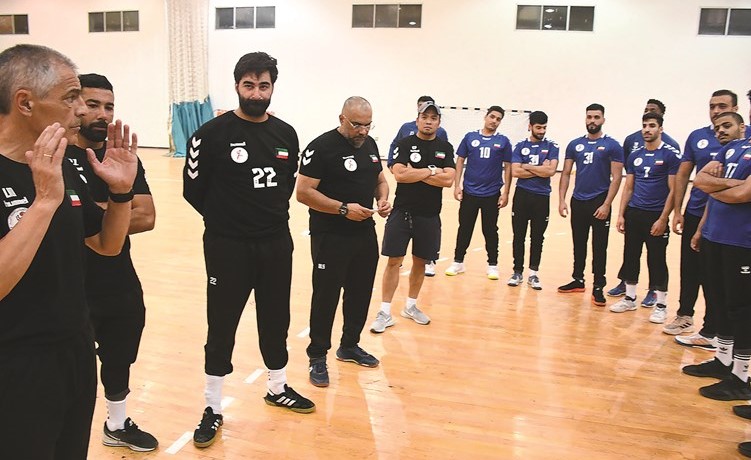 «شباب اليد» أنهى مرحلة إعداده الأولى لبطولة آسيا
