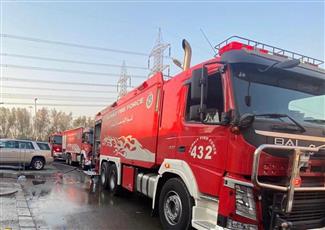 «الإطفاء»: السيطرة على حريق منزل في «هدية»
