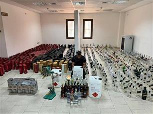 ضبط مصنع خمور يديره آسيوي في المنقف