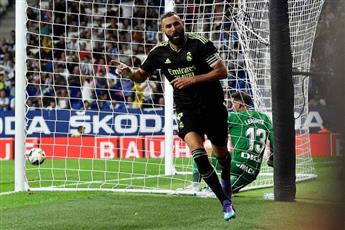 بنزيما ينقذ ريال مدريد من فخ إسبانيول