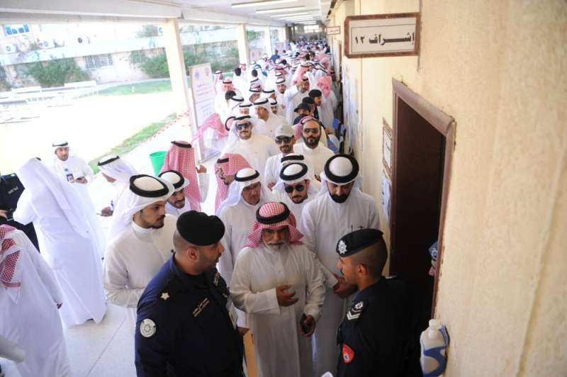 أهالي «صباح الأحمد» يدلون بأصواتهم في الدائرة الخامسة #انتخابات_2022