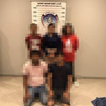 ضبط 25 شخصاً يقومون بأعمال منافية للآداب